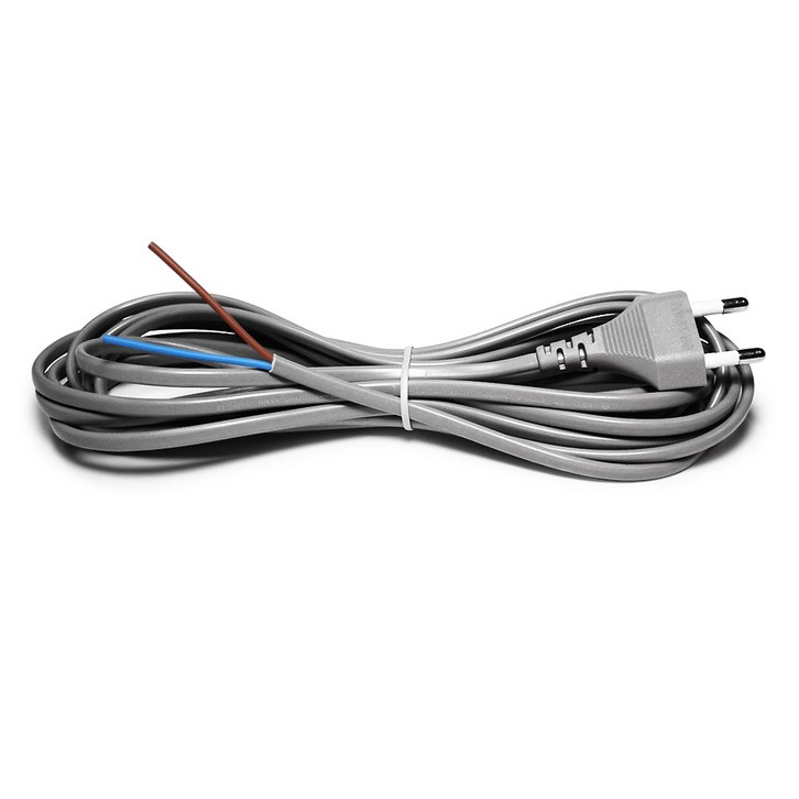 전기코드선 브래트 0.75sq 2선 전기선 전원코드선 전선코드 220V 전기코드 파워코드 전원선 무접지 코드선