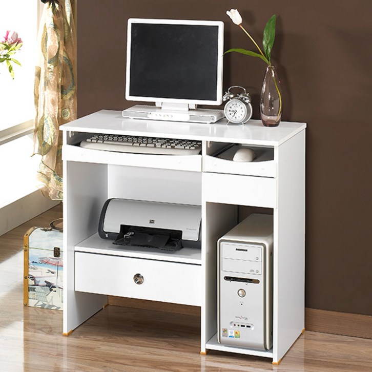 라움가구 유칼리 800 컴퓨터 책상 착불 인기상품 완제품 국내제작 방문설치, 화이트