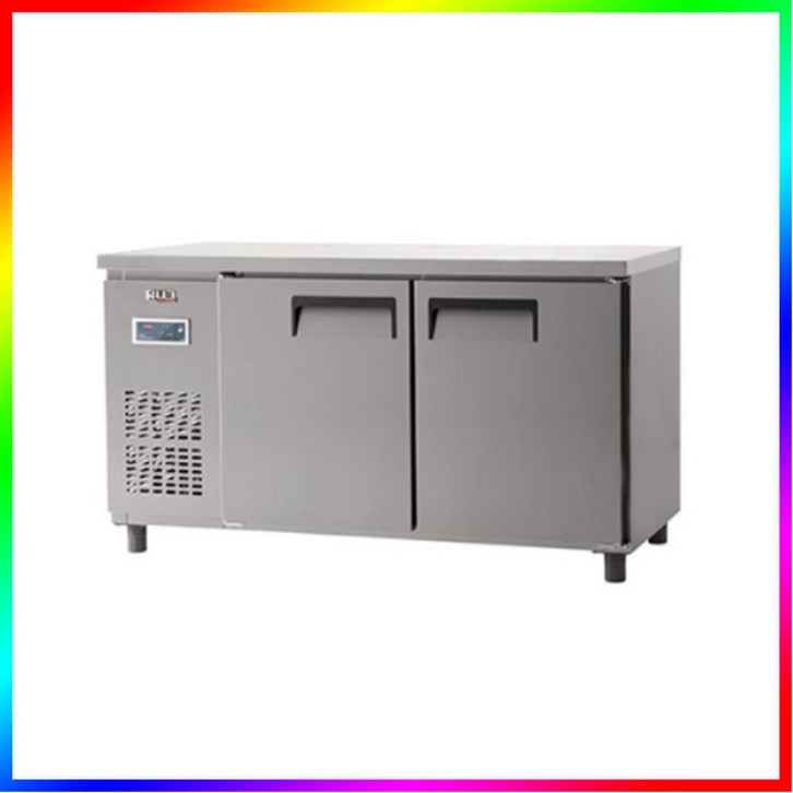 간냉식냉장고 유니크 테이블 냉장고 1500 메탈릭 디지털 UDS-15RTDR, 메탈냉장T1500디지털
