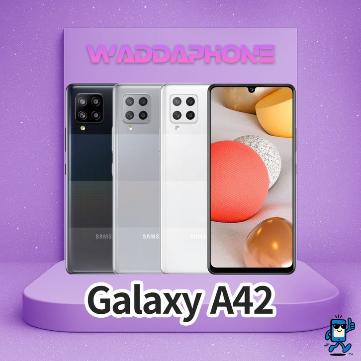 갤럭시A42 128GB 공기계 중고폰 자급제 SMA426