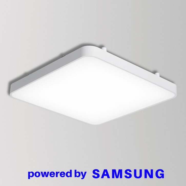 LED 방등 거실등 시스템방등 심플 국산 삼성LED 플리커프리 50W, 단일색상