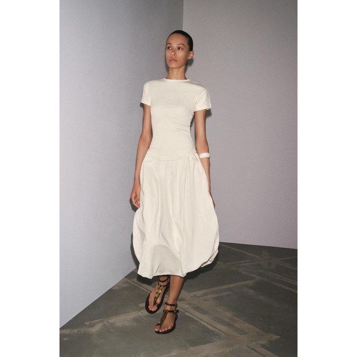 ZARA 자라 벌룬 콤비 롱 원피스 4174208 4174208 ZARA 자라 벌룬 콤비 롱 원피스 4174208 4174208