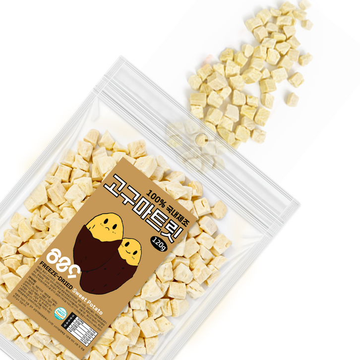 팔공구 동결건조 야채 동결건조간식 강아지 고양이트릿