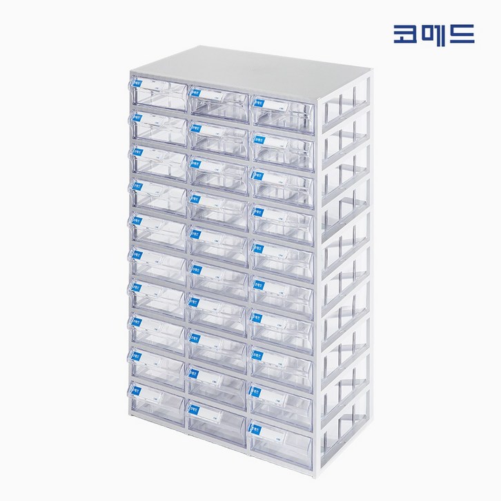 코메드 CMD50010 멀티박스 30칸 투명서랍장