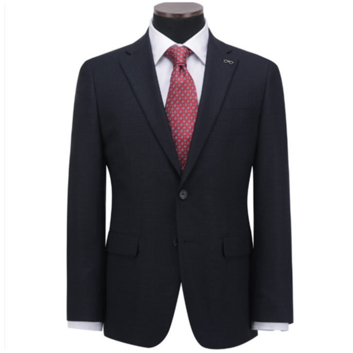 코오롱 브렌우드 마이크로 조직 슬림 슈트 셋업 네이비 BRFFM25431NYX SET