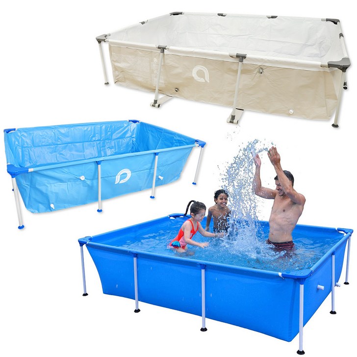 인텍스 파이프박스 소중대형 간이 수영장 베란다 가정용 풀장 유아 어린이 아기 미니