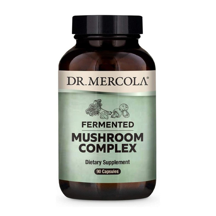 DR. MERCOLA 닥터 머콜라 퍼멘티드 머쉬룸 90캡슐