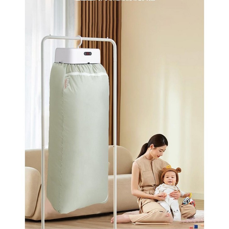 PYHO 여행 휴대용 접이식 건조기 타이머 건조기 가정용 캐비닛 건조기 소형 건조기