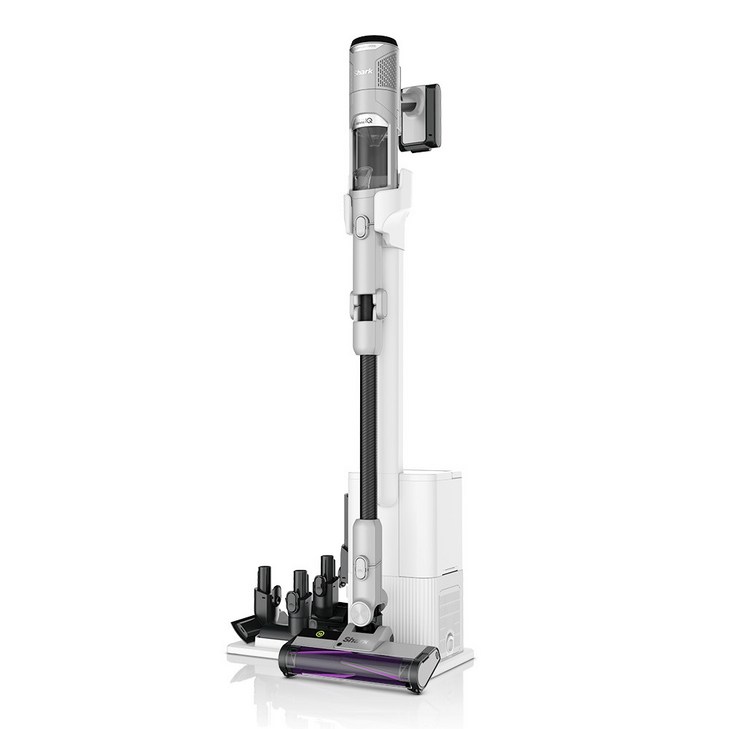 샤크 자동 먼지 비움 핸디 무선 스틱청소기 IQ IW3241KR, IW3241KR, 그레이