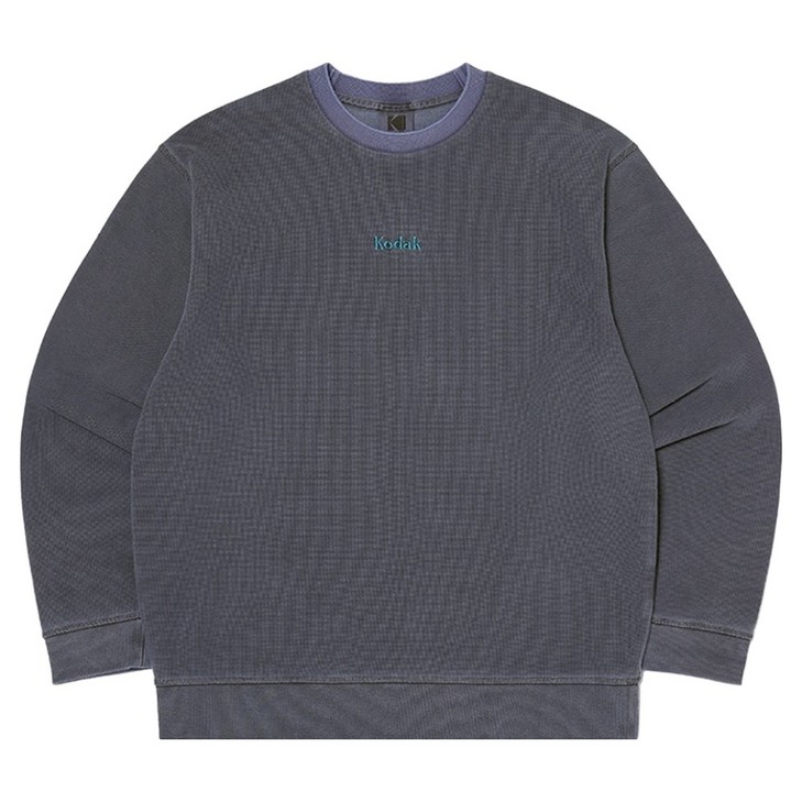 코닥어패럴 남녀공용 씨너리 와플 워싱 맨투맨