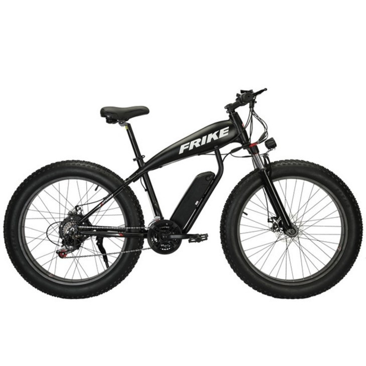전기자전거 오프로드 리튬 팻 스노우 마운틴 성인 통근자 보조 26 36V8A, 10A350W