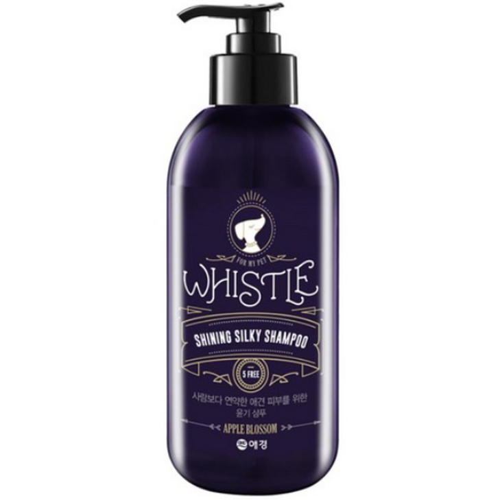 휘슬 샤이닝 실키 애견샴푸, 500ml, 1개 휘슬 샤이닝 실키 애견샴푸, 500ml, 1개