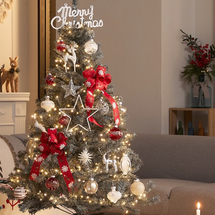 크리스마스트리 트리 장식 LED 전구 풀세트