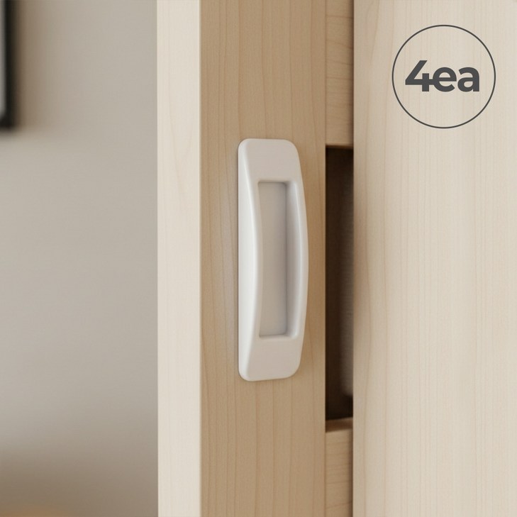 에버리즈 부착형  슬라이드그립 창문 미닫이문 손잡이 4P