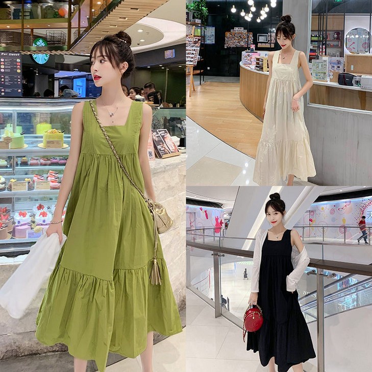 JUST FEELNG 여성여름신상BEST 비치원피스빅사이즈바캉스나시롱맥시여름