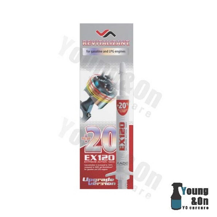 하도공식인증점가솔린LPG 엔진오일 첨가제  EX120 휘발유 전용 엔진코팅제