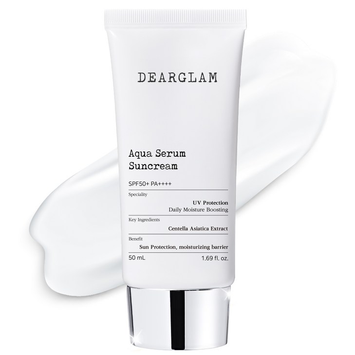 디어글램 아쿠아 세럼 선크림, 50ml, 1개