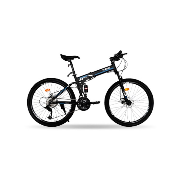 에이치원 26인치 입문용 MTB 자전거 27단 변속 입문용 자전거, 접이식 MTB철제, 1개 에이치원 26인치 입문용 MTB 자전거 27단 변속 입문용 자전거, 접이식 MTB철제, 1개