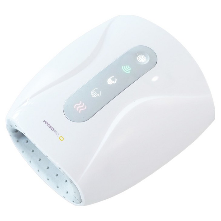 비타그램 공기압 손마사지기, VGHM0330, 화이트