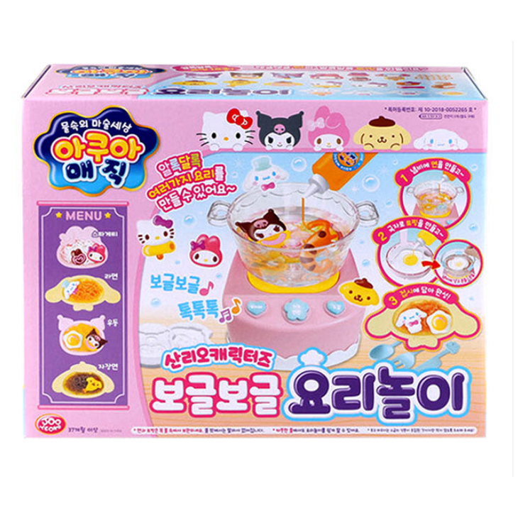 아쿠아매직 산리오캐릭터즈 보글보글 요리놀이