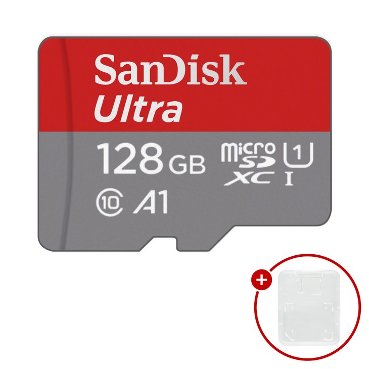 샌디스크 마이크로SD카드 Ultra A1 울트라 SDSQUA SD카드 케이스 샌디스크 마이크로SD카드 Ultra A1 울트라 SDSQUA SD카드 케이스