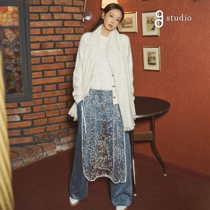 지스튜디오 25FW 스팽글 레이어드 원피스 429763