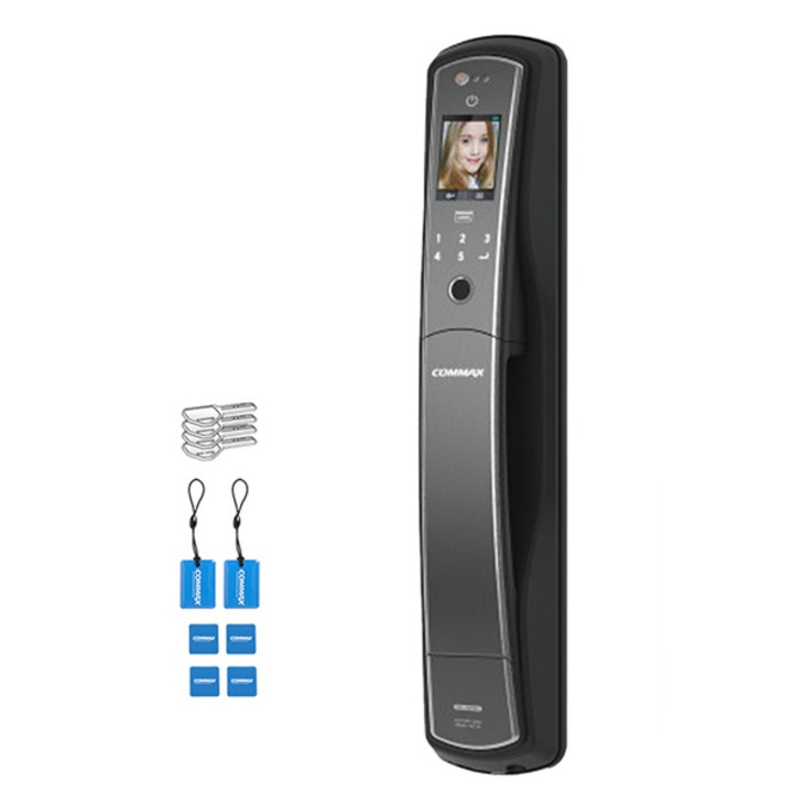 COMMAX 안면인식 지문 푸시풀 도어락 CDL88PBio COMMAX 안면인식 지문 푸시풀 도어락 CDL88PBio
