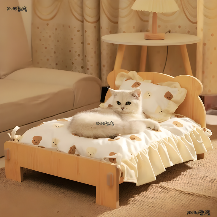친환경 나무 고양이 침대 해먹 강아지침대 시트세트 친환경 나무 고양이 침대 해먹 강아지침대 시트세트