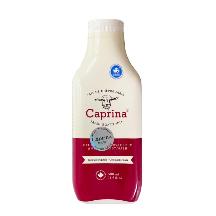 카프리나 산양유 어메이징 바디워시 오리지널 대용량500ml 카프리나 산양유 어메이징 바디워시 오리지널 대용량500ml