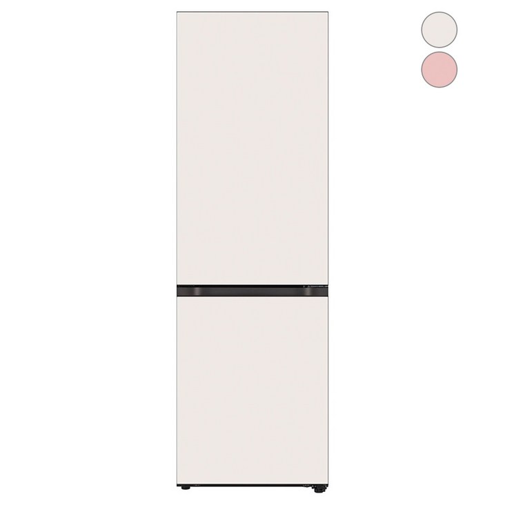 색상선택형LG 모던엣지 냉장고 오브제컬렉션 글라스 344L Q342AAA133