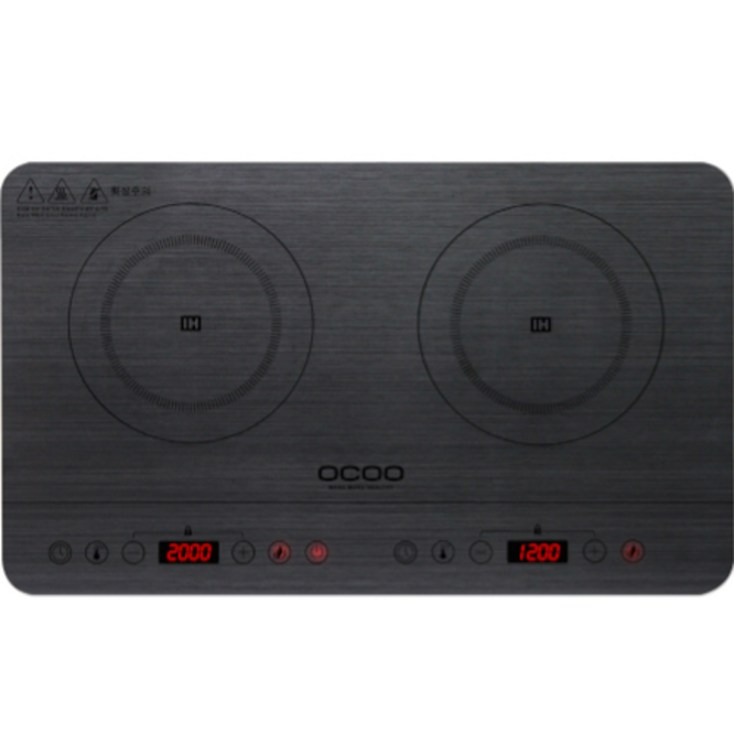오쿠 프리미엄 IH 인덕션 2구, OCCIH2500H, 일반형 오쿠 프리미엄 IH 인덕션 2구, OCCIH2500H, 일반형