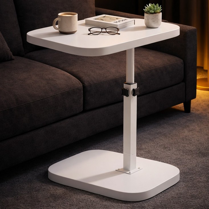 앞날창창 높이조절 쇼파 침대 사이드 테이블