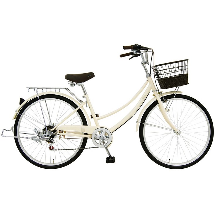 [삼천리자전거/하운드] 시애틀 라인 클래식 자전거 바구니 짐판 흙받이 시티형 여성용 자전거 사이즈 옵션