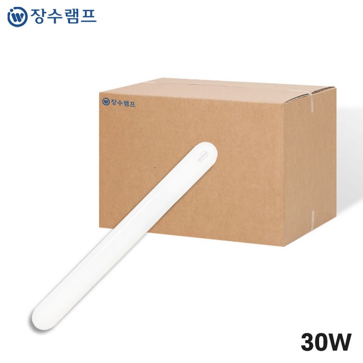 장수램프 LED일자등 30w 흰빛 20개입 장수램프 LED일자등 30w 흰빛 20개입