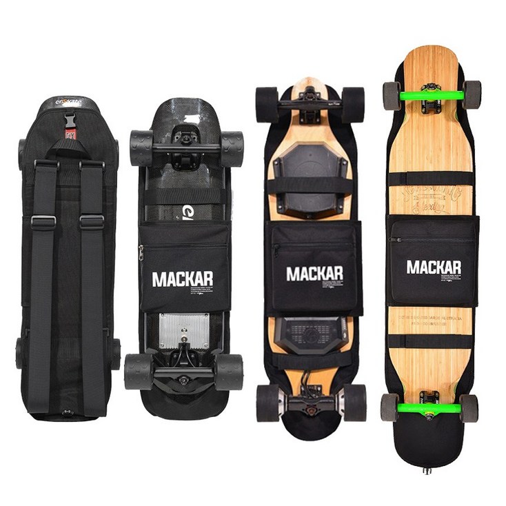 MACKER 스케이트보드 가방 백팩형 크루저보드 롱보드, M91938, 1개