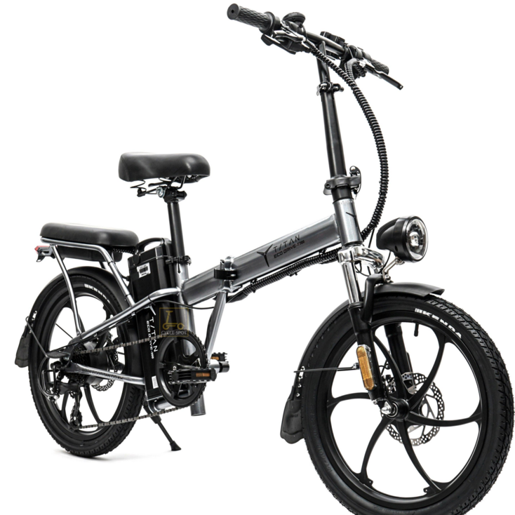 전기자전거 타이탄700 48v 10ah 500w 접이식 펫타이어 스로틀PAS겸용 자전거도로 주행가능, GRAY - 투데이밈