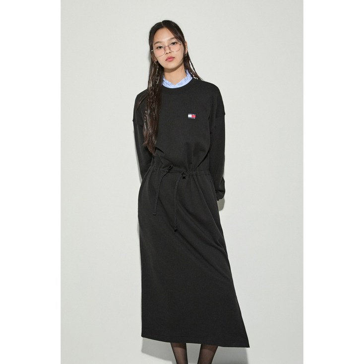 타미힐피거 배지 원피스 T32E7WOP40TWT2BDS