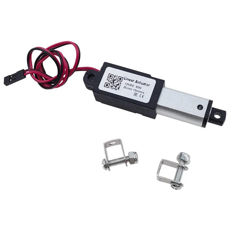 소형 리니어 모터 12V 엑츌레이터 모터 25mm