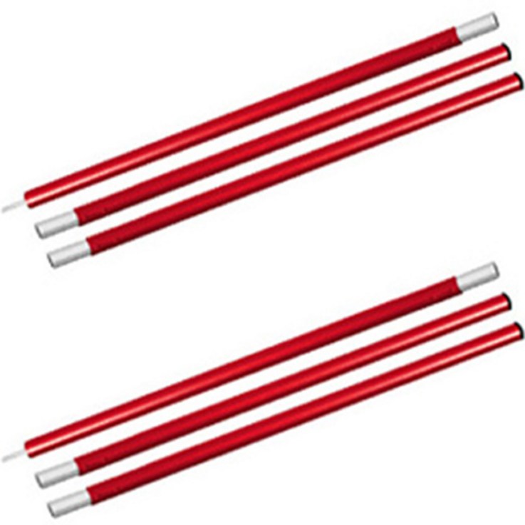 벅703 알루미늄 타프 폴대 레드