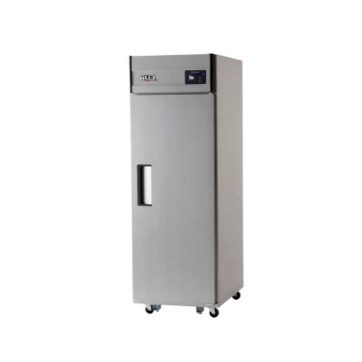 [유니크대성] 25BOX(D) 내부스텐 올냉장 롱도어 (냉장2칸/문1개) UDS-25RDR 디지털 직냉식 업소용냉장고