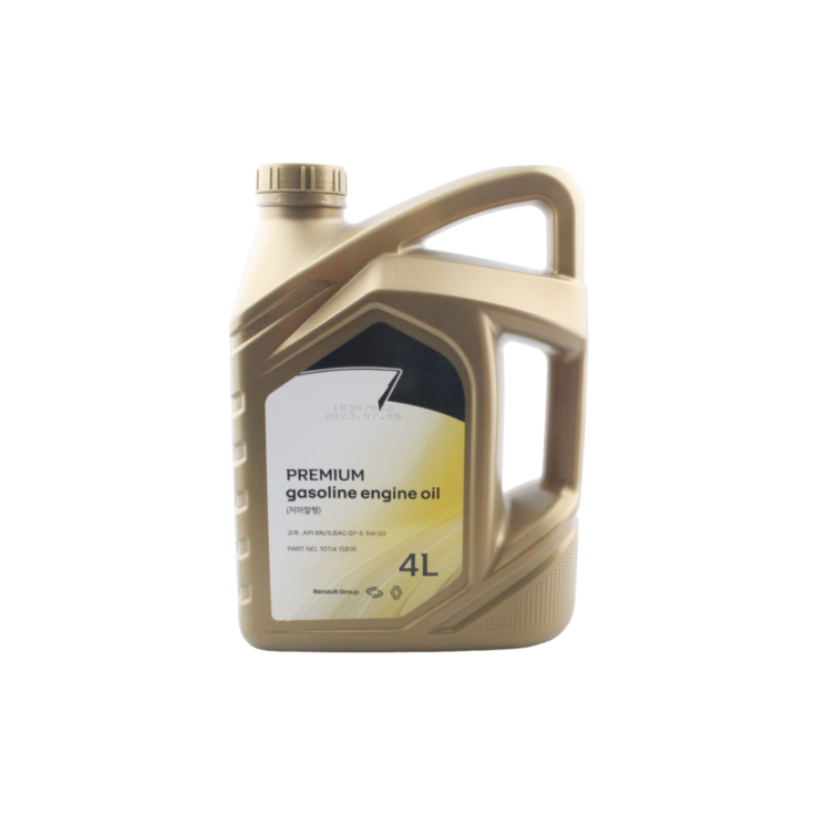 르노코리아 QM6 SM6 뉴SM5 순정 엔진오일 가솔린, 4L, 1개