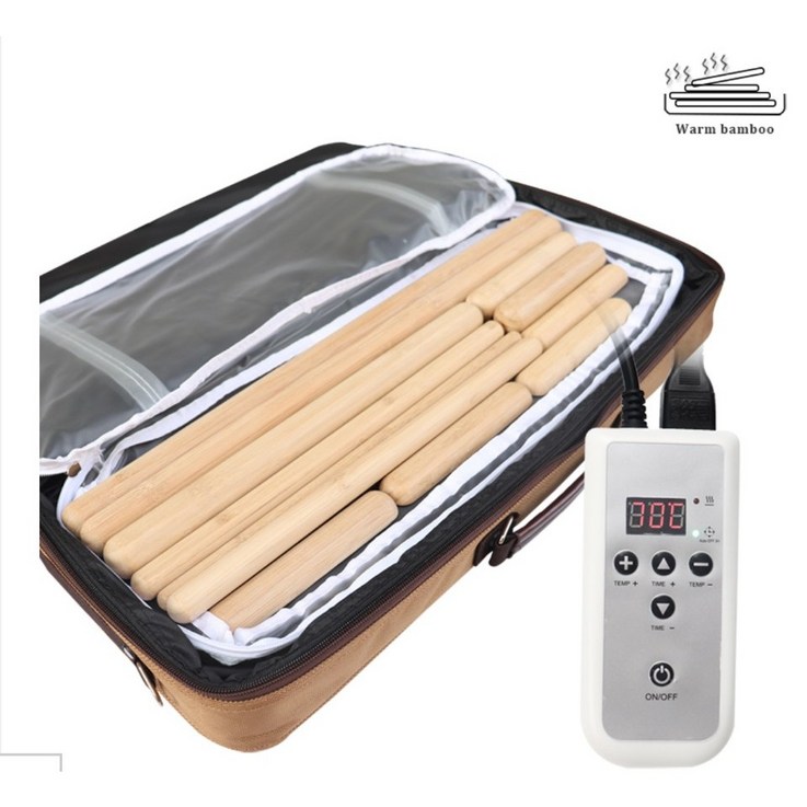 뱀부테라피 뱀부스틱온열백 set 마사지스틱 12pcs