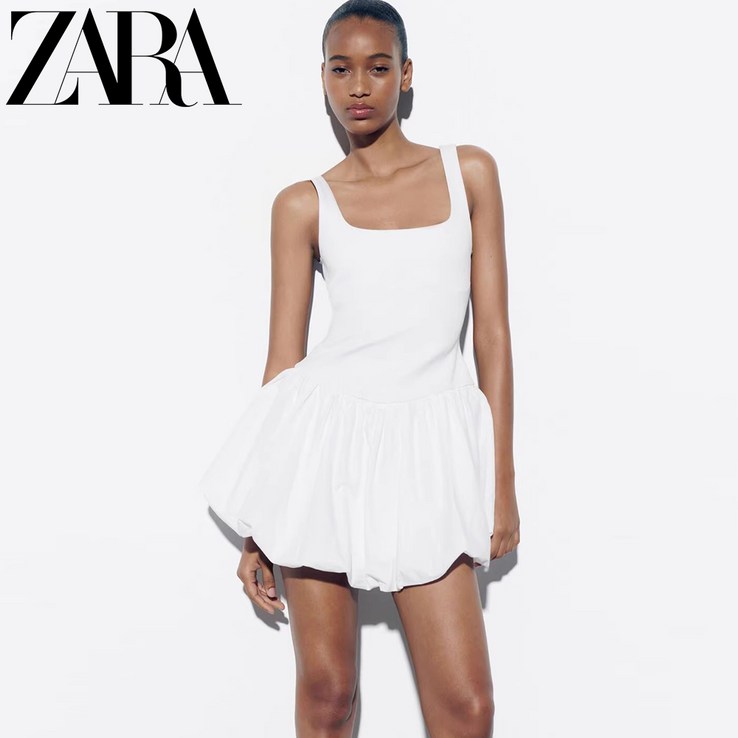 ZARA 여성 민소매 미니원피스 스퀘어넥 캐주얼원피스 4174349 250 ZARA 여성 민소매 미니원피스 스퀘어넥 캐주얼원피스 4174349 250