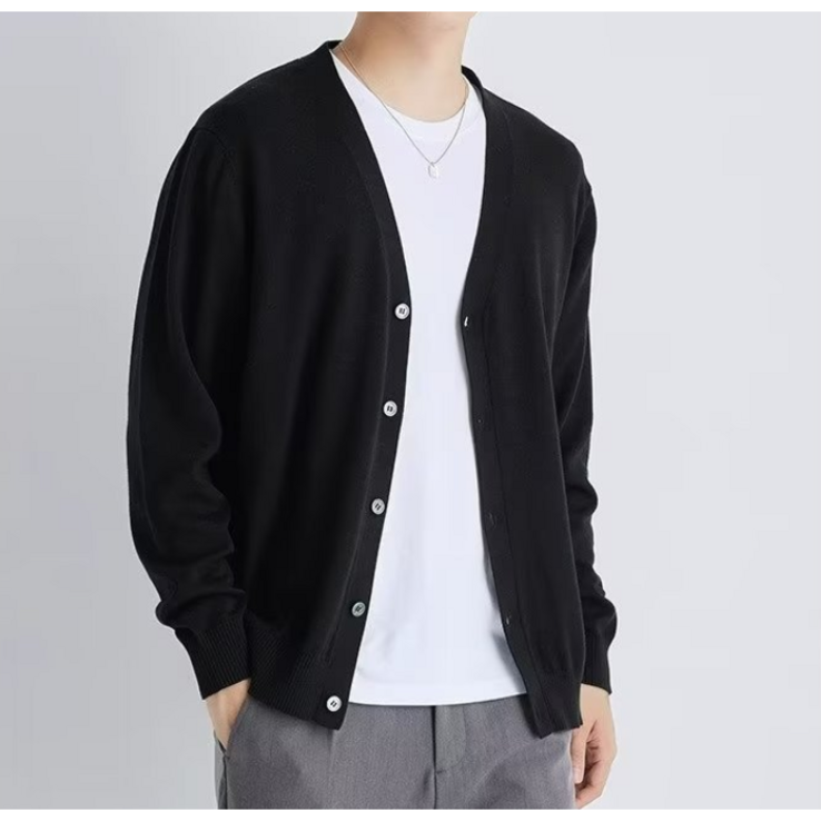 남자 가디건오버핏 국내생산빅사이즈