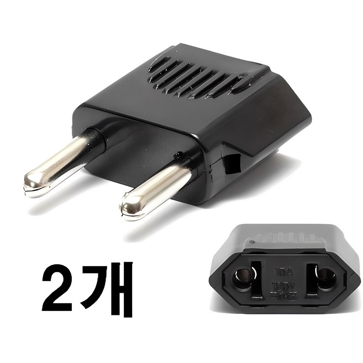 220V 돼지코 변환어댑터 플러그 직구용 전자제품, 2개, 혼합색상 220V 돼지코 변환어댑터 플러그 직구용 전자제품, 2개, 혼합색상
