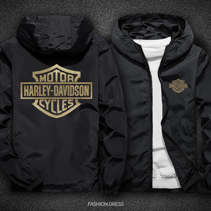 Harley Davidson 할리 데이비슨 야마하 재킷 가와사키 오토바이 후드 코트 오토바이 면 코트 반사 재킷