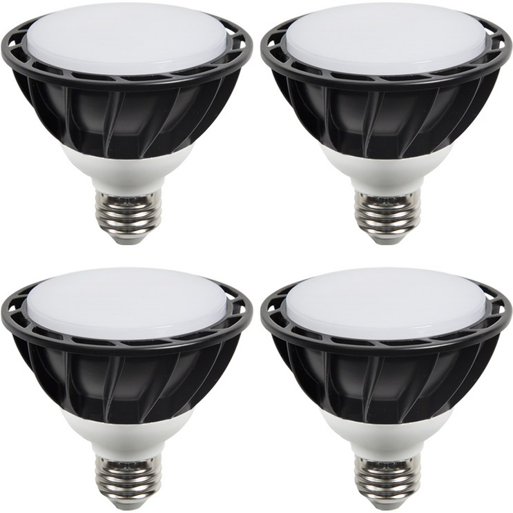 샛별하우스 LED PAR30 전구 15W E26 확산형, 주백색, 4개 샛별하우스 LED PAR30 전구 15W E26 확산형, 주백색, 4개