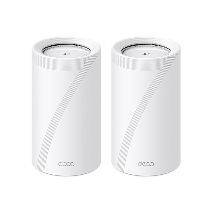 티피링크 통합 홈 메시 멀티 쿼드 밴드 WiFi 7 시스템 공유기 2p, Deco BE95, 2개