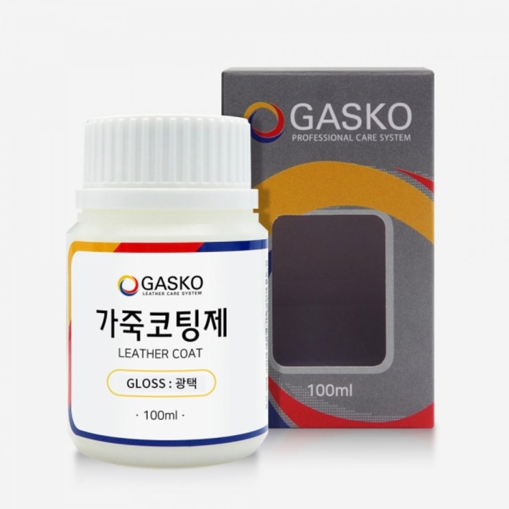 가스코 가죽코팅제광택 100ml 가스코 가죽코팅제광택 100ml