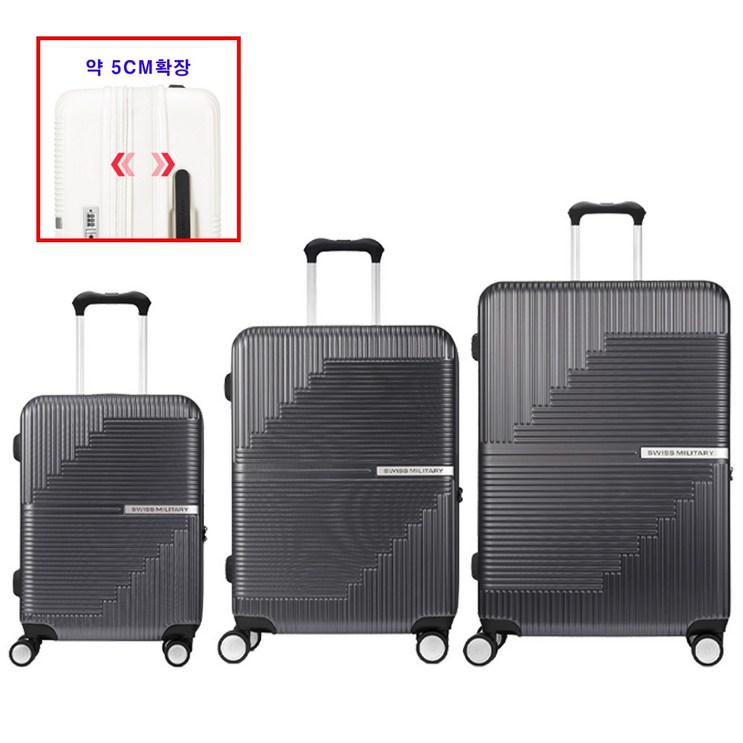 스위스밀리터리 기내용 여행 20인치 24인치 28인치 캐리어 세트 S